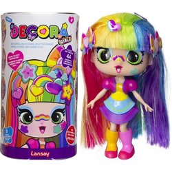 Doll - LANSAY - 55101 - Decora Girlz - Mini Fashion Dolls to Personali