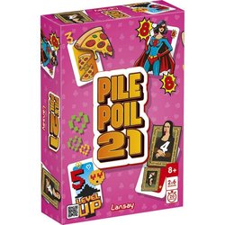 PILE POIL 21 - Jeu de société - LANSAY - Des 8 ans
