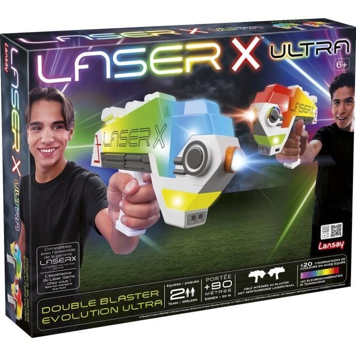Juego láser - LANSAY - 87552 - Laser X - Double Blaster Evolution Ultr