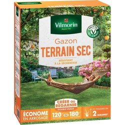 VILMORIN Semillas de césped resistente para secano - 3 kg
