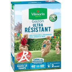 VILMORIN Graszaad - Ultrabestendig 1 kg doos - Rood label - Bestand te