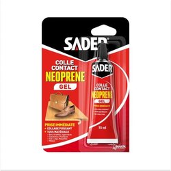 Tubo adhesivo de contacto de gel de neopreno SADER - 55 ml