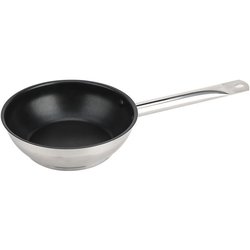 Set of 3 frying pans - BAUMALU - Gastronomy - 20 / 24 / 28 cm - Stainl