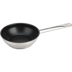 Set of 3 frying pans - BAUMALU - Gastronomy - 20 / 24 / 28 cm - Stainl