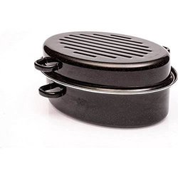 Bräter-Auflaufform 42 cm mit Deckel