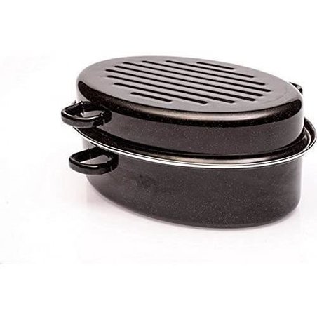 42 cm roaster casserole with lid