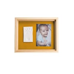 Baby Art Pure Frame - Frame Kit with Play Dough and Natural Pine Wood 