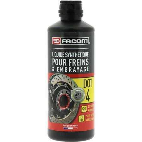 Liquide de frein - FACOM -  DOT4 - 500 ml