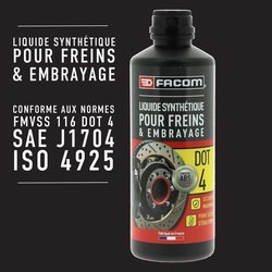 Remvloeistof - FACOM - DOT4 - 500 ml