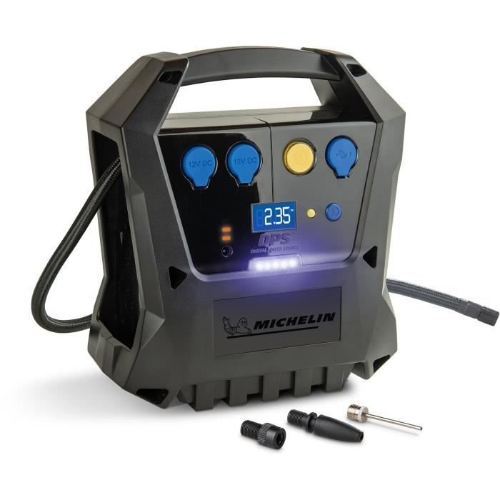 MICHELIN - Rechargeable cordless compressor - 6.9 Bar - 100 PSI