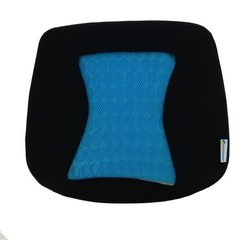 Gel-Komfortsitzkissen - KINE TRAVEL - 169842 - Schwarz und Blau