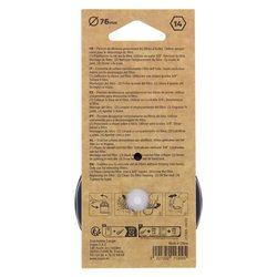 PRÄZISIONSSTAHL-Ölfilterglockenschlüssel D76 - Filterschlüssel