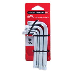 PRECISION-STEEL 5 chiavi XZN da 5 a 12