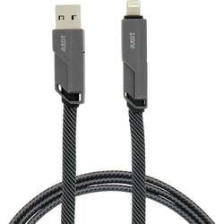 Cable plano - AUTO T - 540313 - USB-C - 4 conectores