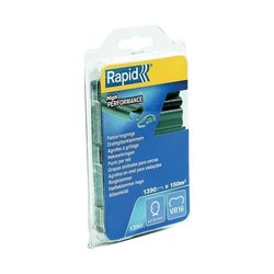 Agrafes grillage - RAPID - VR16 Vert - Pose de clôture - Blister 1390 