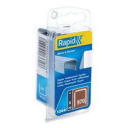 Gegalvaniseerde nietjes - RAPID - 970/06mm - Blister 1344