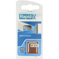 Grapas RAPID galvanizadas - Alambre plano - N ° 970/10 mm