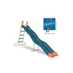 Toboggan PYROU 3,32 m - ALEO BY TRIGANO - Bleu - Pour enfants de 3 a 1