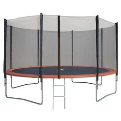 TRIGANO Trampoline avec filet de sécurité et échelle 366 cm