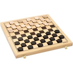 JEUJURA Checkers - Folding Gift Set