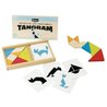 JEUJURA Juego de tangram de madera - Caja de madera