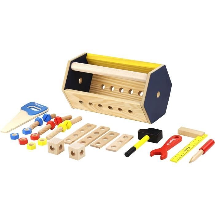 Wooden toolbox - JEUJURA - Transportable