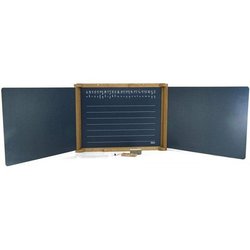 Houten drieluik - gebeitst eiken 59 x 46 cm