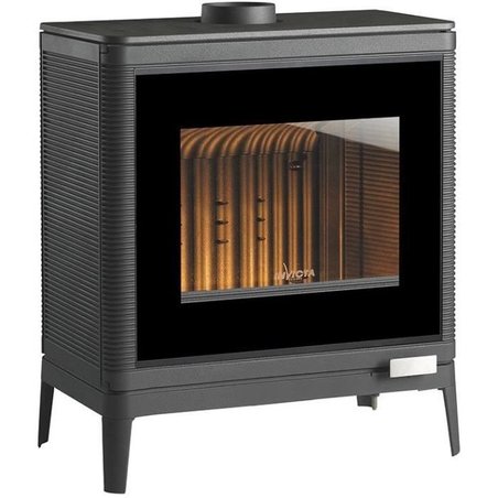 Holzofen - INVICTA Kazan Grand Angle - 9 kW - Holzscheite 58 cm