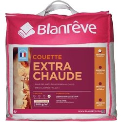 BLANREVE Extra warme Mikrofaser-Bettdecke - 140 x 200 cm - Weiß