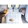 Couette - 200 x 200 cm - BLANReVE - 4 saisons - 420 g/m² - Blanc