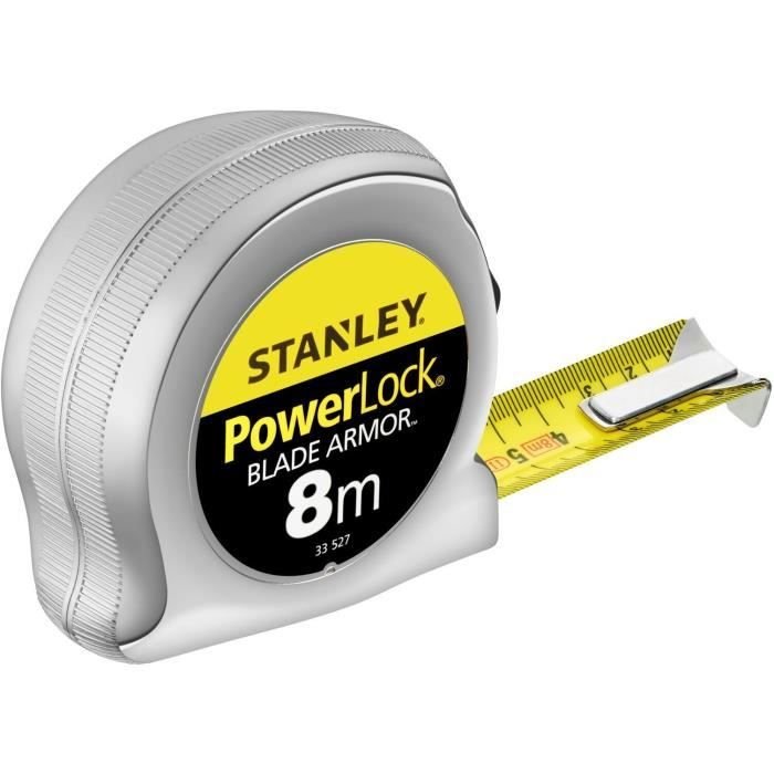 Afmeting - STANLEY - 0-33-527 - Blade Armor - 8 mx 25 mm - Powerlock