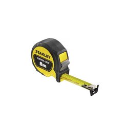 Mesure 8M X 25MM double marquage STANLEY MAGNÉTIQUE CONTROL-LOCK - ST