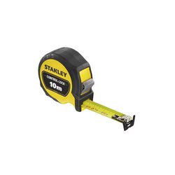 Mesure 10M X 25MM double marquage STANLEY MAGNÉTIQUE CONTROL-LOCK - S