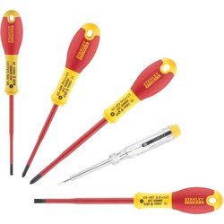 Set of 5 Screwdrivers - STANLEY FATMAX - XTHT0-62692 - Slim Insulated 