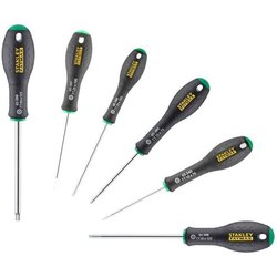 Set of 6 Screwdrivers - STANLEY FATMAX - 0-65-099 - Tamper Torx