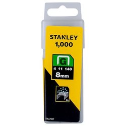 Agrafes 8 mm type G boîte de 1000 - STANLEY - 1-TRA705T