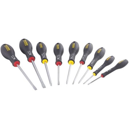 Set di 10 cacciaviti - STANLEY FATMAX - FMHT65439-0 - Elettricista + M