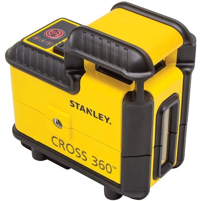 Kit de nivel láser de 360° + trípode - STANLEY - STHT77640-1 - Rojo