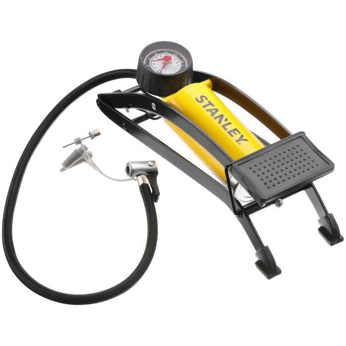 STANLEY - Foot Pump - STHT80894-1 - Maximum pressure: 100 psi / 6.9 ba
