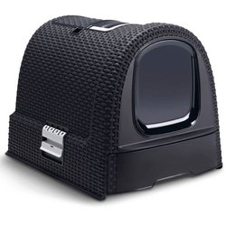 Curver Bac a litter for cats 51x38.5x39.5 cm anthracite
