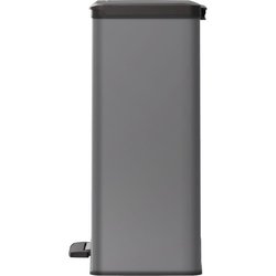 Cubo de basura rectangular - DECO BIN - CURVER - 65L - Gran capacidad 