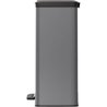 Cubo de basura rectangular - DECO BIN - CURVER - 65L - Gran capacidad 