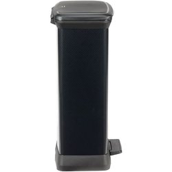 CURVER Decobin Cestino Rettangolare - 50 L - Nero Carbonio