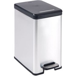 Papelera Slim - SLIM BIN - CURVER - 25L - Diseño compacto - 41 x 27 x 