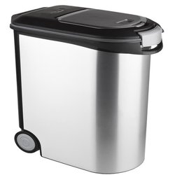 CURVER Krokettenhouder 12kg - Metaallook - Wit