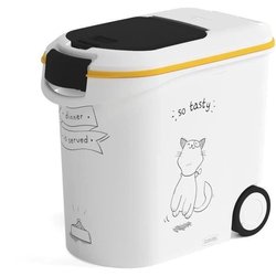 CURVER Contenitore per alimenti Diner è servito - 12 kg - 35 L - Bianc