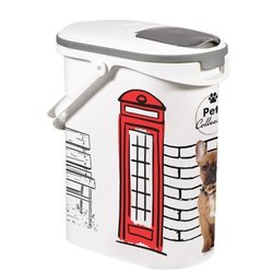 Contenedor de croquetas CURVER - 10L/4 kg - PETS COLLECTION - Para per