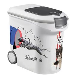 Contenedor de croquetas CURVER - 35L/12 kg - PETS COLLECTION - Para pe