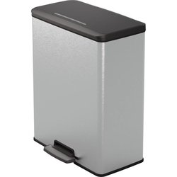 Cubo de basura rectangular - DECO BIN - CURVER - 65L - Diseño moderno 