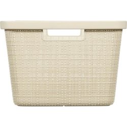 Cesto portabiancheria - Curver - Juta - 46 L - Beige